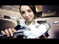 ASMR International First Class Flight Attendant Soft Spoken