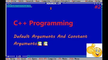 C++ Programming 📚📚||"Default Arguments And Constant Arguments"|| 4K HD|| KJ