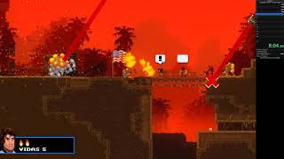 Broforce Ironbro Mode Speedrun 57:24