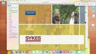 Sykes Application Process