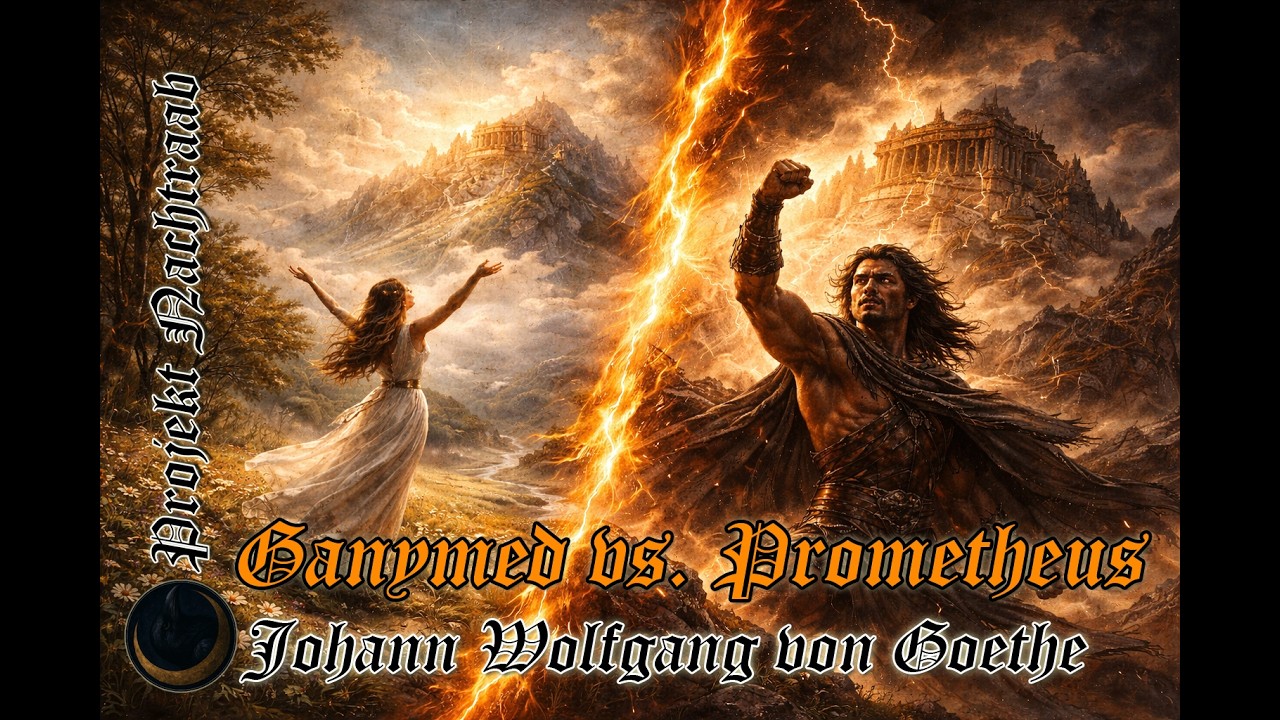 Ganymed vs. Prometheus – Johann Wolfgang von Goethe  | Hammerschlag – Projekt Nachtraab