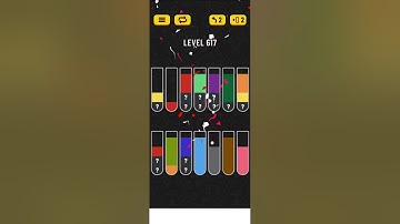 Water sort puzzle level 617