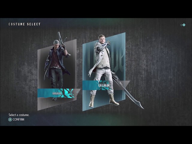 Devil May Cry 5 GAME MOD Blue and Purple EX Costume for Nero v.1.06 -  download