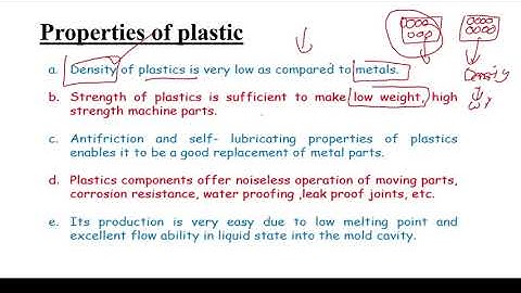 11. Introduction to plastics, Differences and Classification of Plastics
