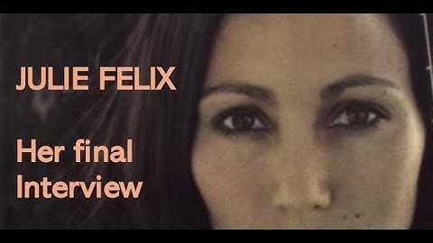 Julie Felix: The secrets of her life, loves and music revealed in her last TV interview