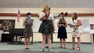“For Good” Eighth Grade Promotion Singers. Wealth