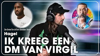 HAGEL over samenwerken met Virgil Abloh en Takashi Murakami | DE GROTE TIM EN TOM SNEAKERSHOW