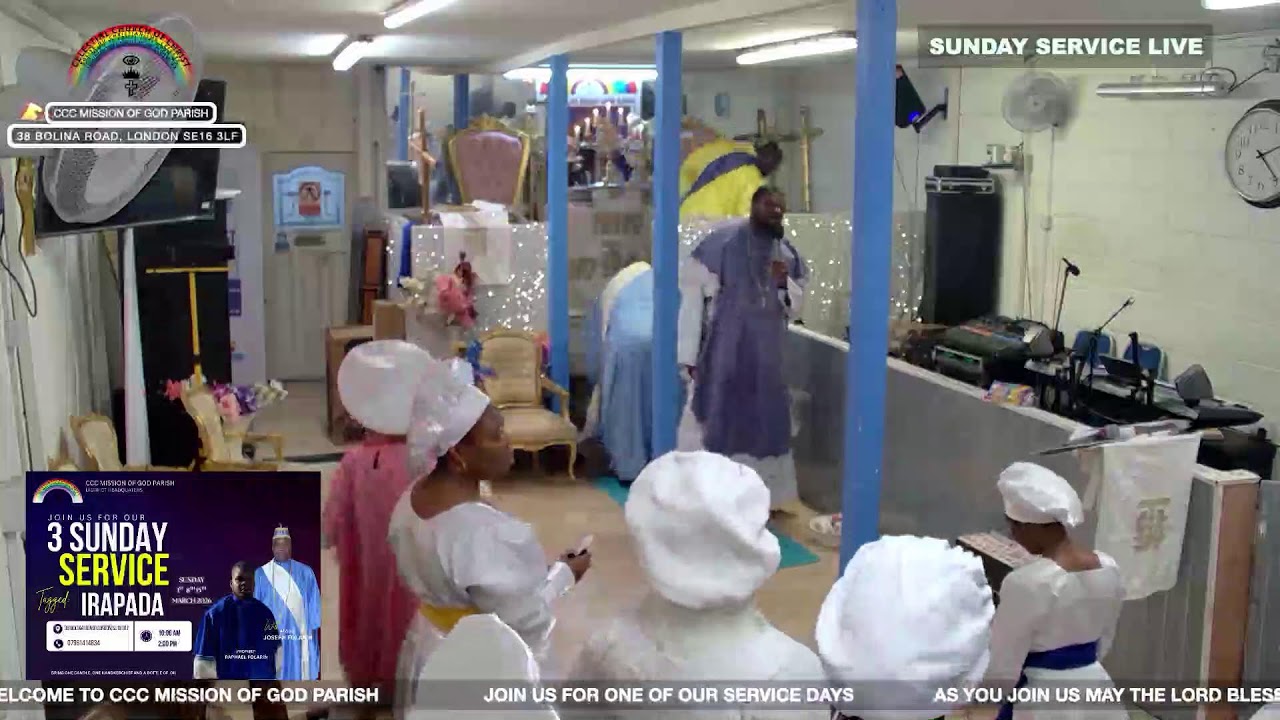 SUNDAY SERVICE LIVE - 1ST SUNDAY IN MARCH 2026