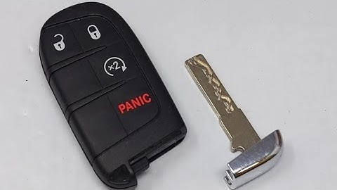 How to change battery in jeep renegade key fob