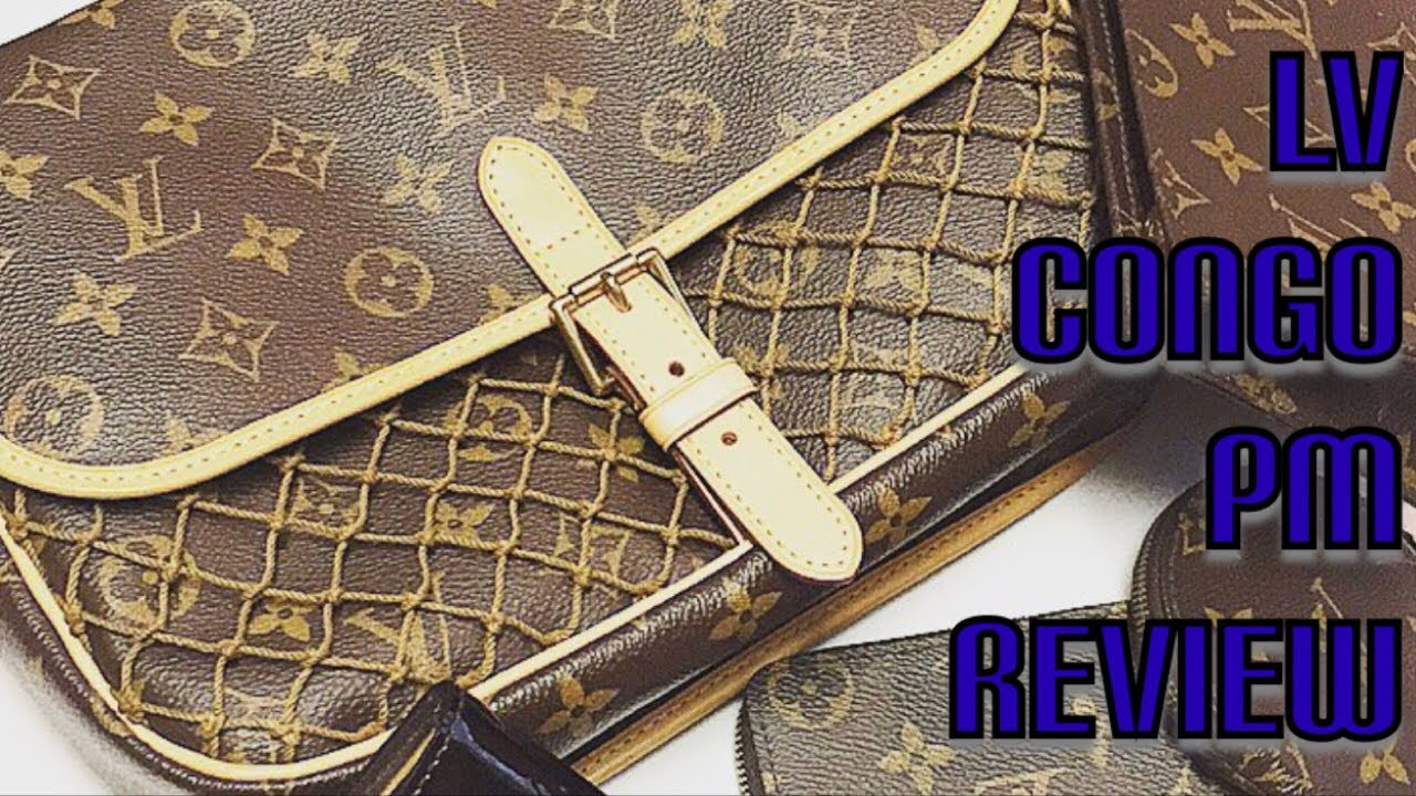 Louis Vuitton bag Review (Congo PM) - YouTube