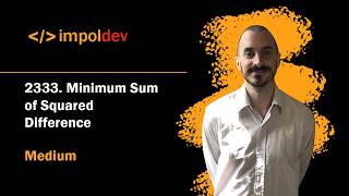 Minimum Sum of Squared Difference | LeetCode 2333 - Python