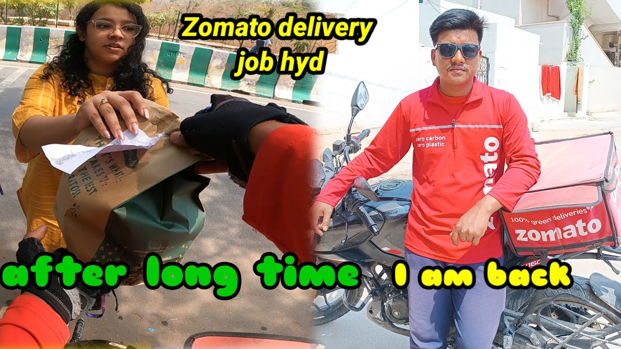 Zomato delivery job in Hyderabad Zomato full day earning Zomato Ne