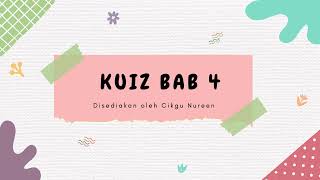 KUIZ BAB 4 Matematik Tingkatan 1