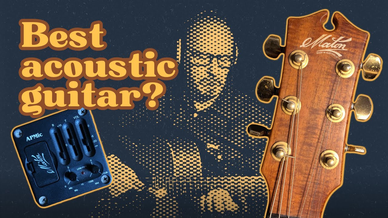 Maton EBG808 Artist | Vintage Acoustic Guitar Sound Demo (No