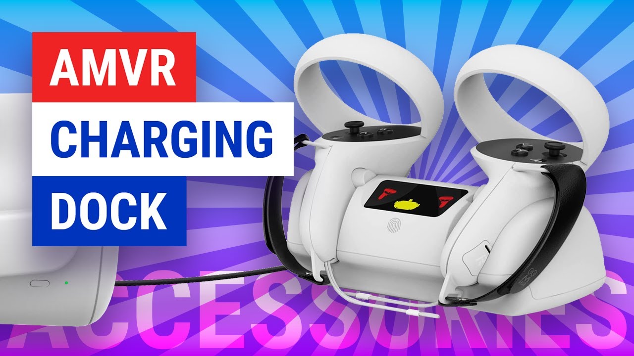 AMVR Charging Dock for Quest 2 Controllers & Headset Review