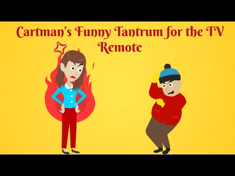 Cartman Remote Learning Eric Cartman Discovers Why We Don't Shout Over the TV Remote - YouTube