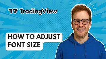 Hoe u de lettergrootte in TradingView kunt aanpassen [Handleiding 2025]