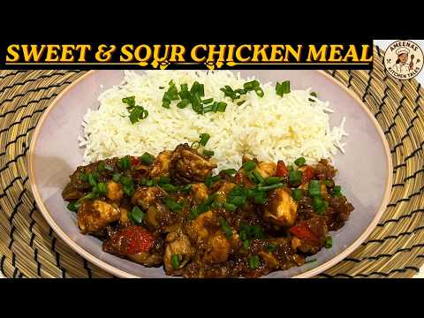 Sweet & Sour Chicken Meal Prep | Easy High Protein Chicken & Rice Recipe