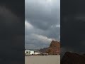 تحركات السحب الركامية لجهة الشمال الغربي بسرعة فائقة مسافيClouds Movements Towards The Northwest