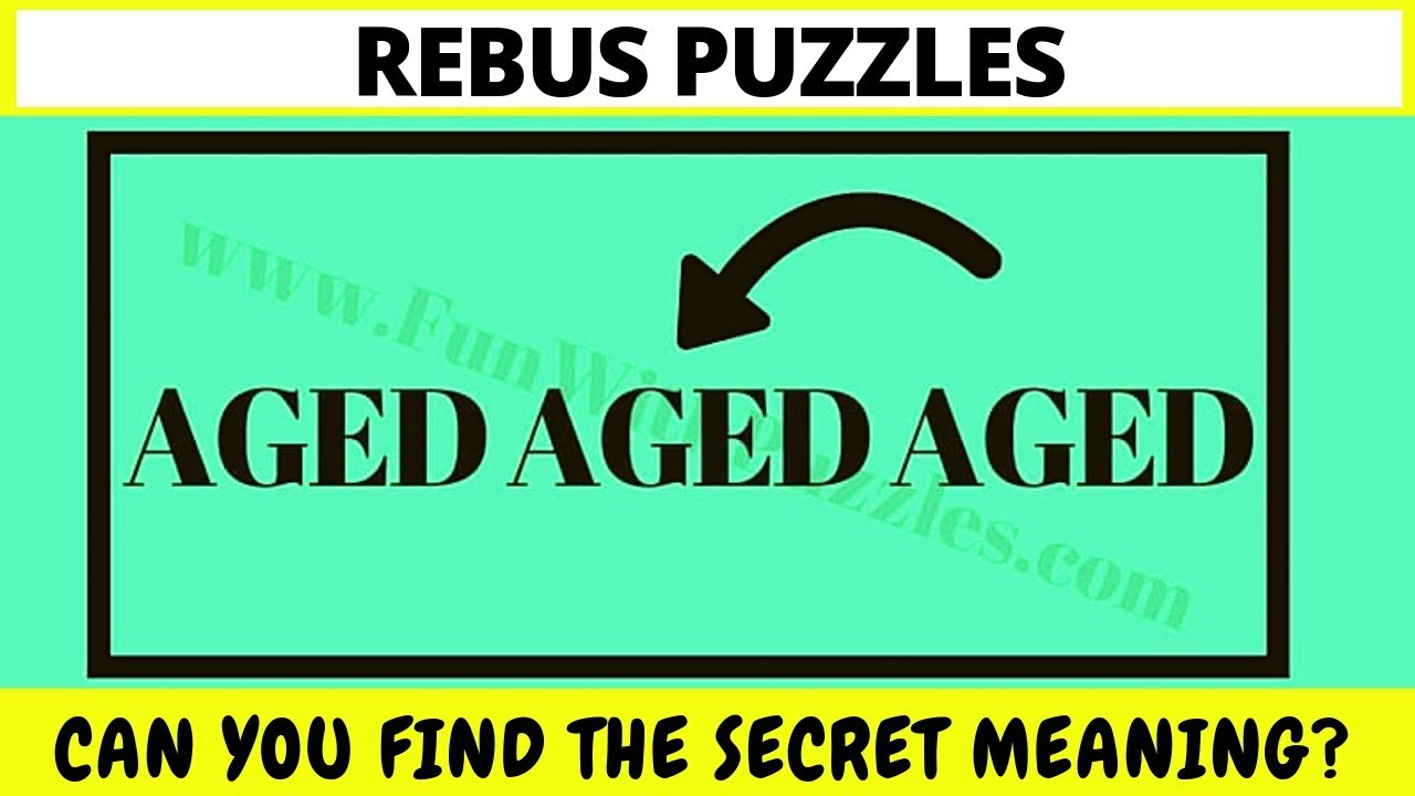 Rebus Picture Puzzles With Answers - fmlenuestravoz-fmle