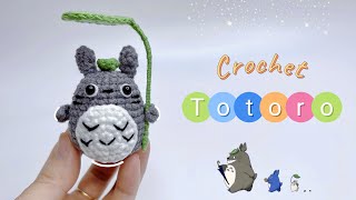 Crochet Totoro ♡| Totoro Keychain Amigurumi | Móc Móc Khoá Totoro