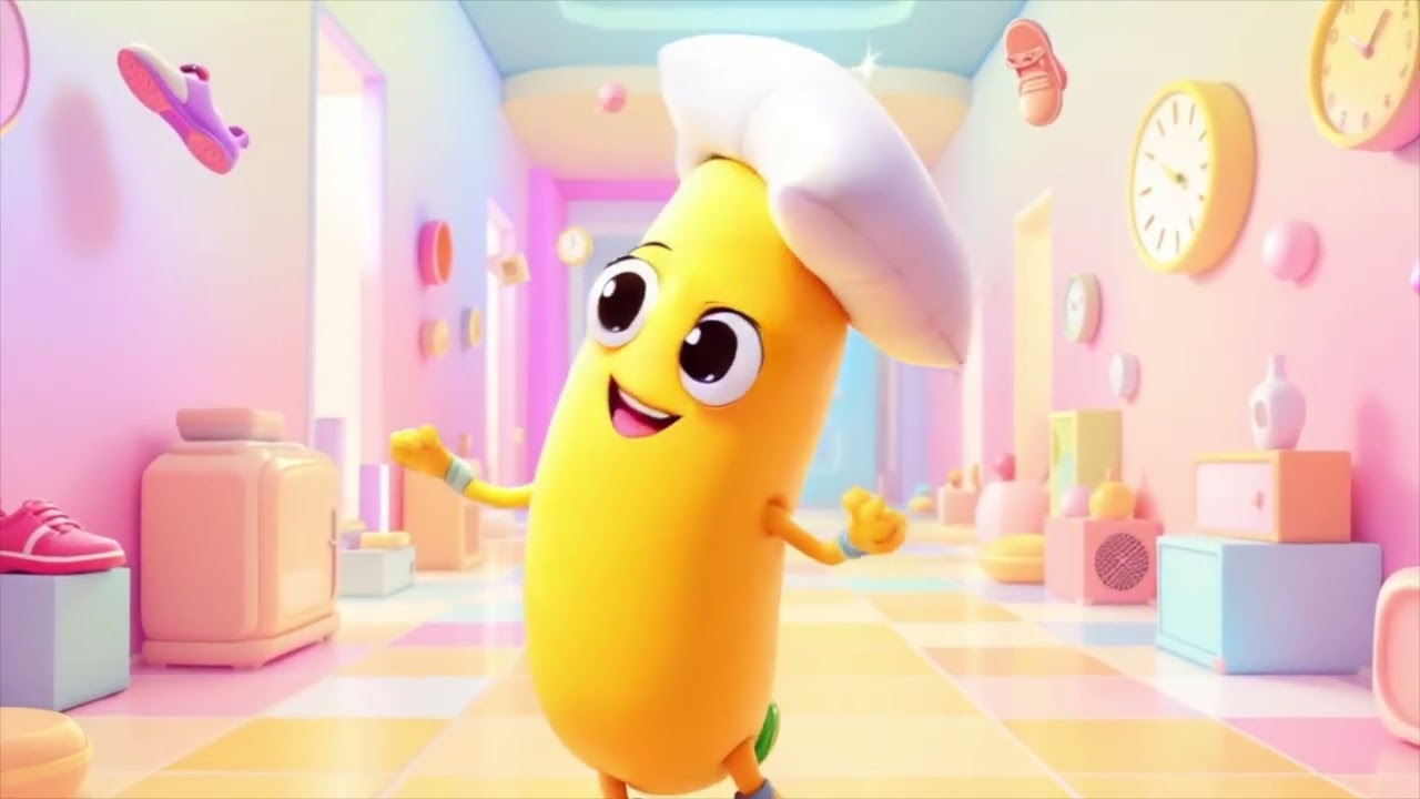 BANANA SOCKS (Original Kids Song) Zuzzamo