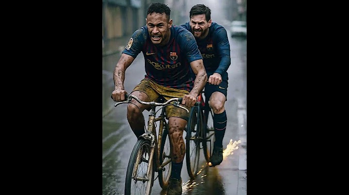 😂💥  Neymar and Messi： we  are very angry!! After entering, just a little bit🤣 #messi #cronaldo7
