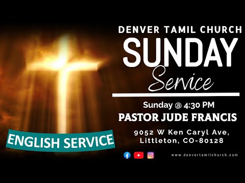 Denver Tamil Church's Sunday Service Mar 15 2026