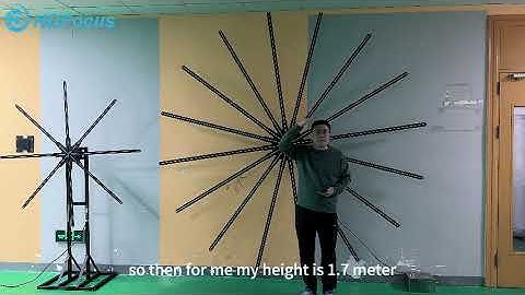 Waterproof 280cm 3D Hologram Fan for Outdoor Use  #3dhologramfan #hologram3d #HDFocus