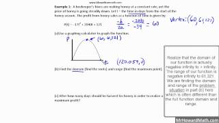 Quadratic Calculator Applications Word Problems Part 1 screenshot 5