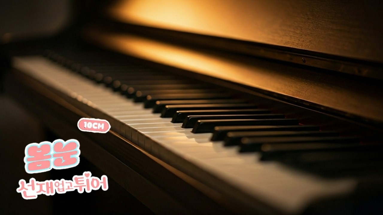봄눈 - 10CM ('선재 업고 튀어' OST)  | 🎹 초보자도 칠 수 있는 쉬운 피아노