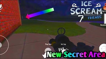 Ice Scream 7 Fanmade Gameplay | New Dark Area Leaked 😱 | New Glitch | #icescream7 By @DetarmGamer
