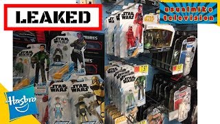 STAR WARS LEAKED TOY NEWS OF RESISTANCE ACTION FIGURES IN STORES NOW!!!! #FOUND #STARWARSRESISTANCE