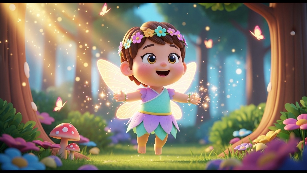 Fairy in the Forest 🧚‍♀️🌲 | Magical Nursery Rhyme for Kids