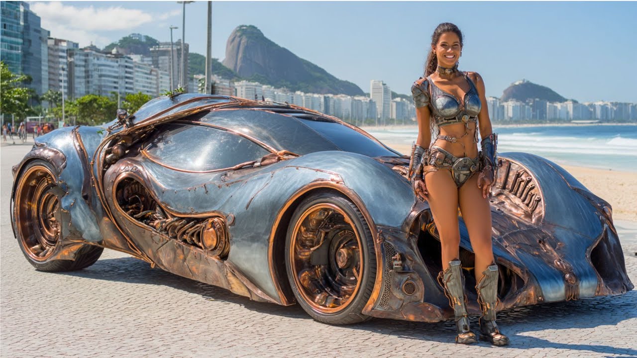 BRASS STREETS OF BRAZIL (Part 10 of Series)– Animal Machines and Motors, 4K AI