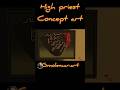 concept art "High priest" gothic sci-fi by gmolenaar.art if you like my art please let me know #like
