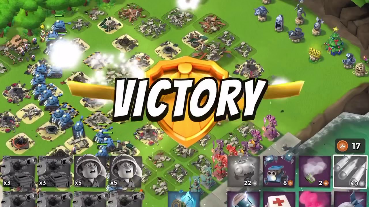 Boom Beach - Attack 719 (Imitation Stage 7) (Continue Attack) (Attack cost $1)