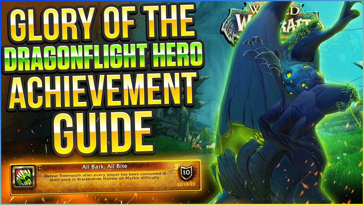All Bark All Bite Achievement Guide For Glory of the Dragonflight Hero | The Mythic Tavern