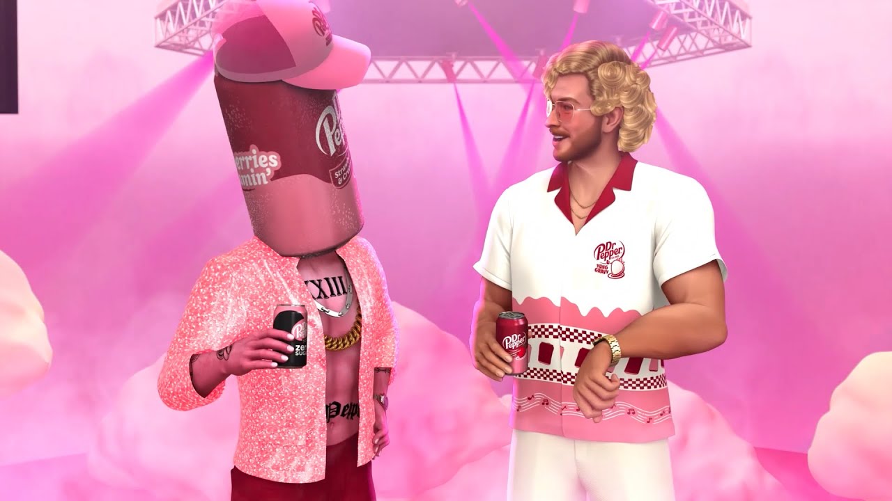 Dr. Pepper "Strawberries & Creamin' ft. Yung Gravy" Animated Music Video YouTube