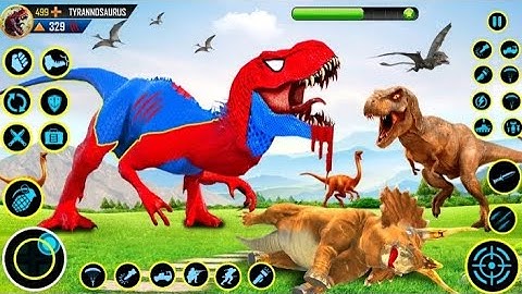 Real Dino Hunting Gun Games Android Gameplay (Dinosaur Games) #8