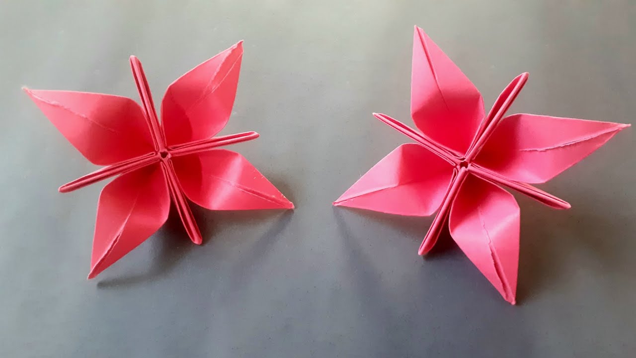Origami Watsonia–passo a passo simples | Hikari Origami Studio 🌟 