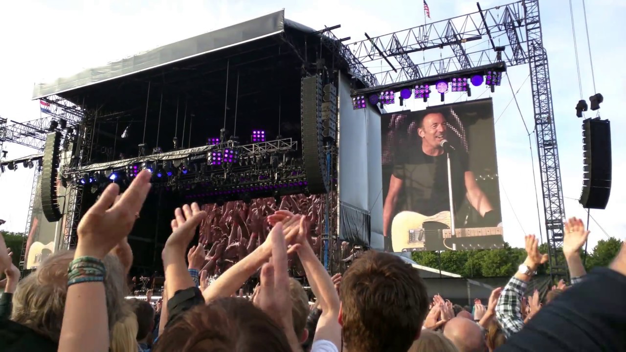 Bruce Springsteen Jersey Girl Live 4K (Malieveld Den Haag Netherlands