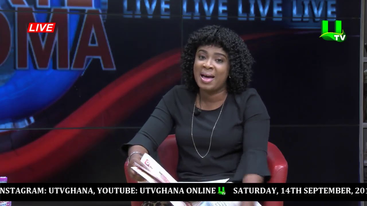 utv ghana frequency on multi tv Newspaper review on Adekye Nsroma 14/09/19