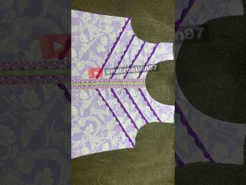 Neck design cutting and stitching #dressdesigning