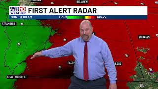 WALB Severe Weather Coverage (Decatur/Seminole Tornado Warning) - February 15, 2026