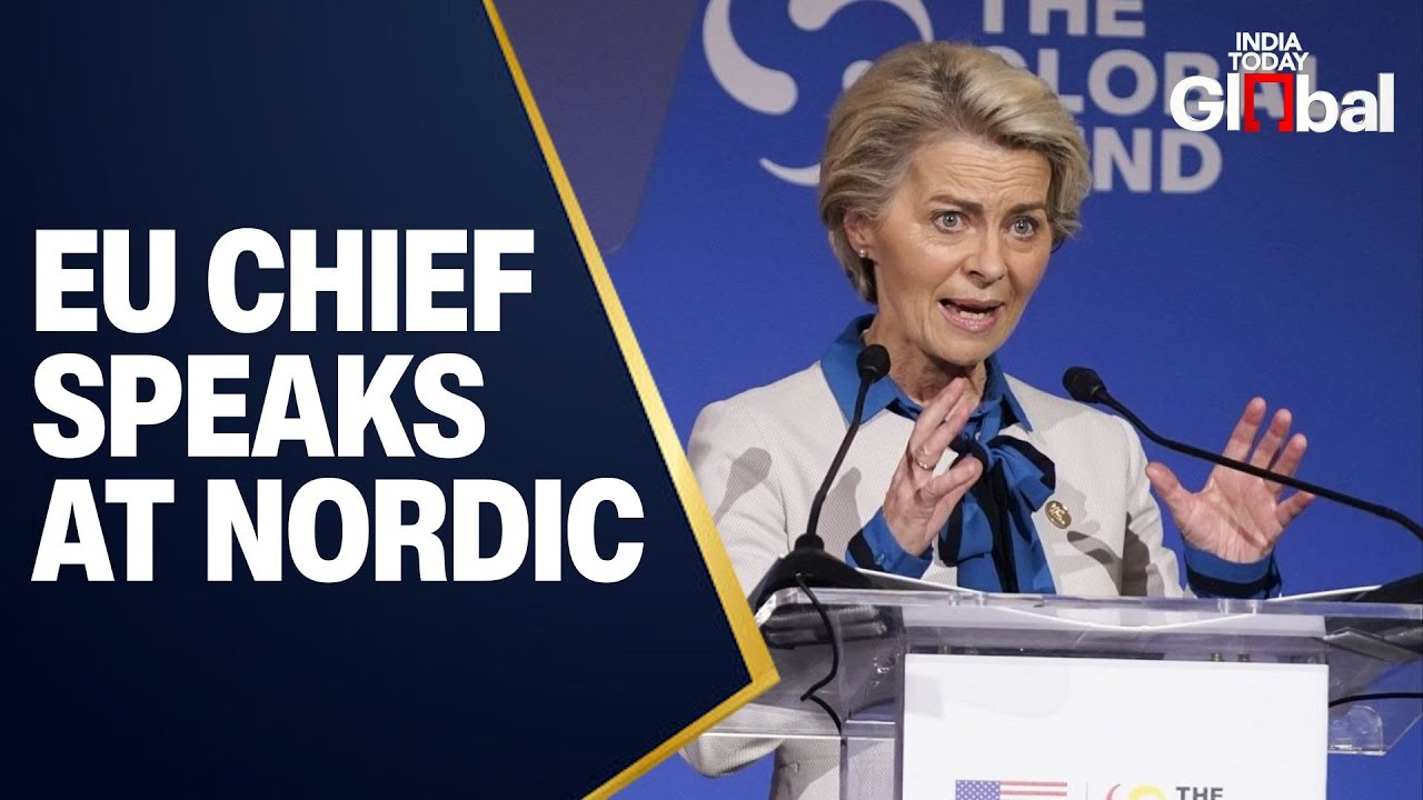 LIVE: Ursula von der Leyen Delivers Keynote at Nordic Council Meeting
