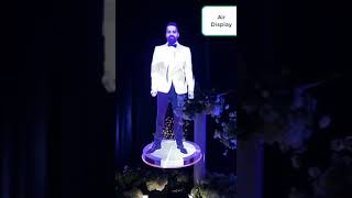 Airdisplay with custom video