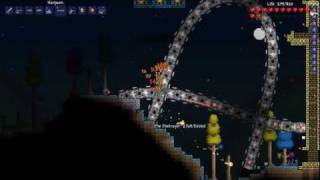 Terraria - Destroyer Defeated With A Harpoon