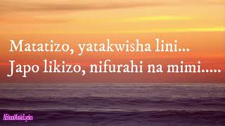 Matatizo - Harmonize (Lyrics)