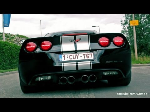 Corvette C6 Z06 - Brutal acceleration sounds!!